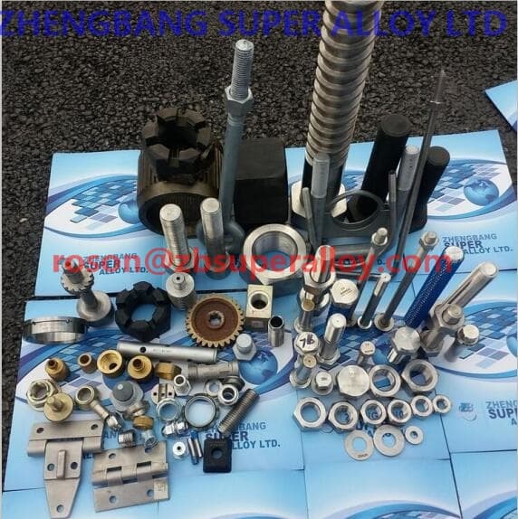 Standard fasteners_Customer made parts_Big machinery parts